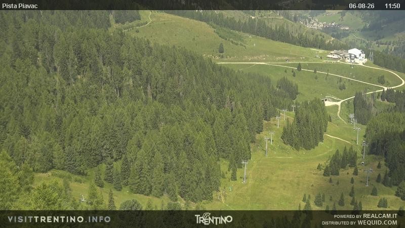 Archiv Foto Webcam Piste Piavac, Fassatal