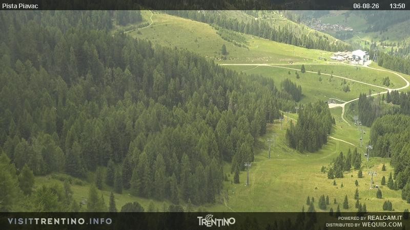 Archiv Foto Webcam Piste Piavac, Fassatal