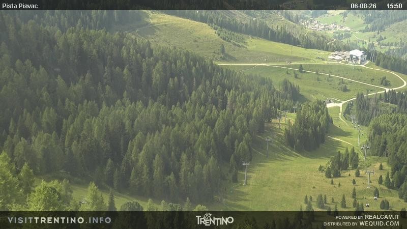 Archiv Foto Webcam Piste Piavac, Fassatal