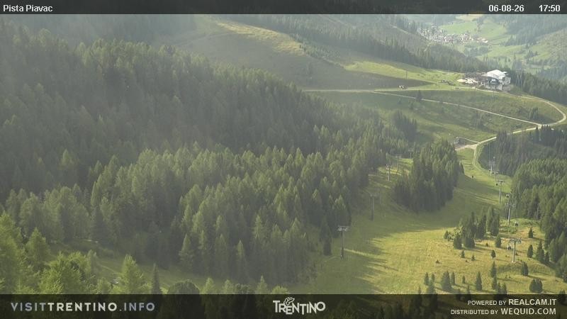 Archiv Foto Webcam Piste Piavac, Fassatal