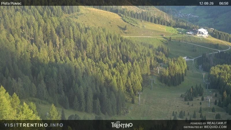 Archiv Foto Webcam Piste Piavac, Fassatal