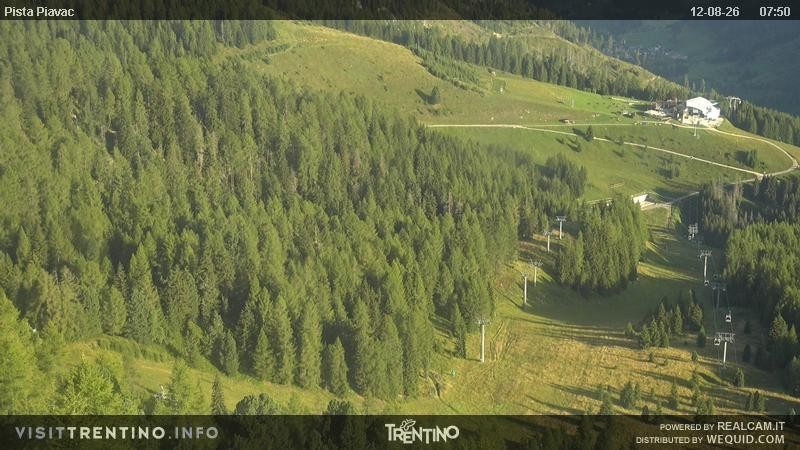 Archiv Foto Webcam Piste Piavac, Fassatal