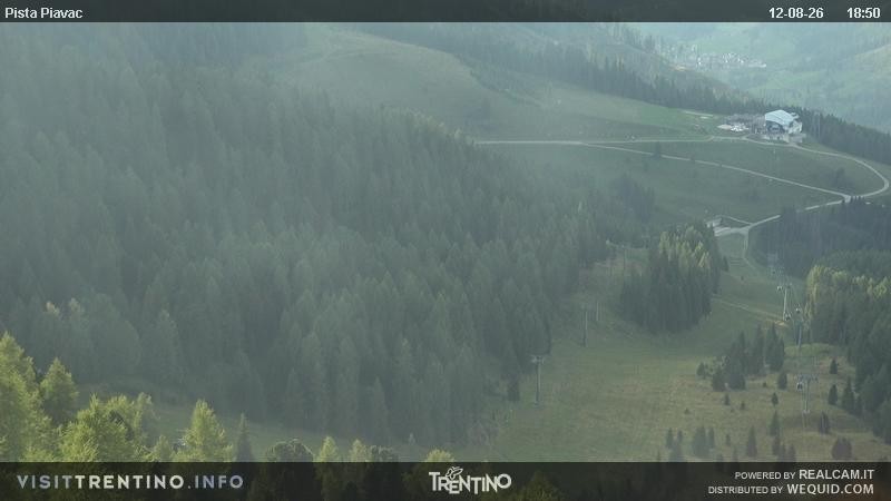 Archiv Foto Webcam Piste Piavac, Fassatal