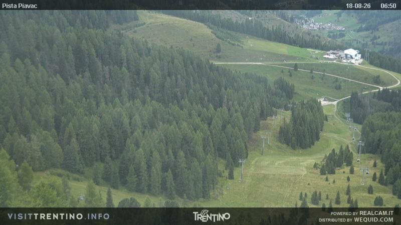 Archiv Foto Webcam Piste Piavac, Fassatal