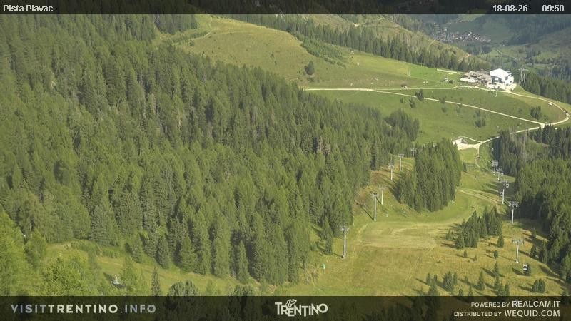 Archiv Foto Webcam Piste Piavac, Fassatal
