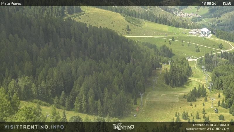 Archiv Foto Webcam Piste Piavac, Fassatal