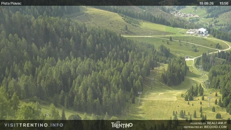 Archiv Foto Webcam Piste Piavac, Fassatal