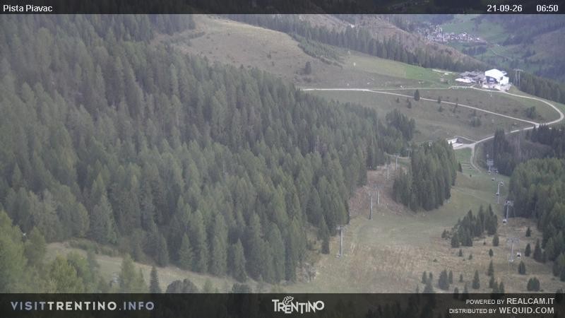 Archiv Foto Webcam Piste Piavac, Fassatal