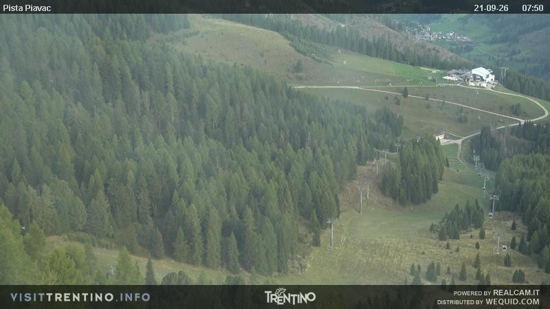 Archiv Foto Webcam Piste Piavac, Fassatal