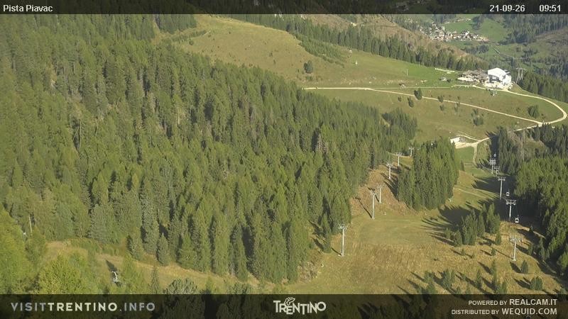 Archiv Foto Webcam Piste Piavac, Fassatal