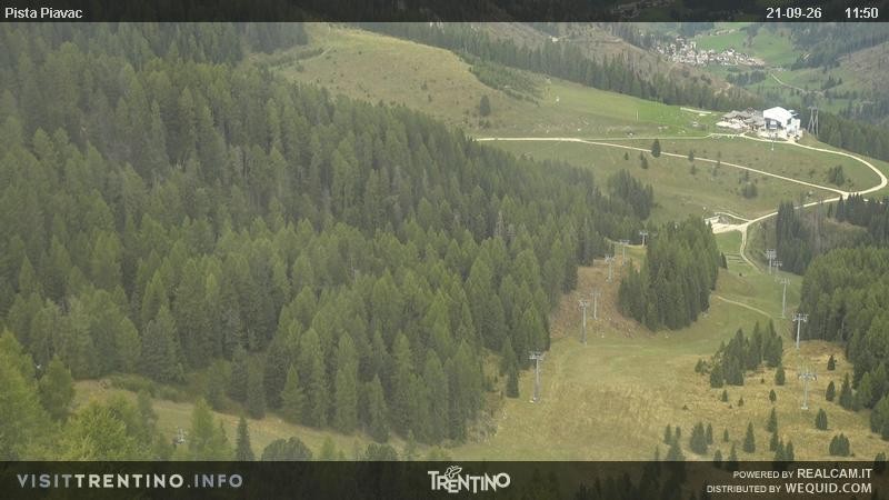 Archiv Foto Webcam Piste Piavac, Fassatal
