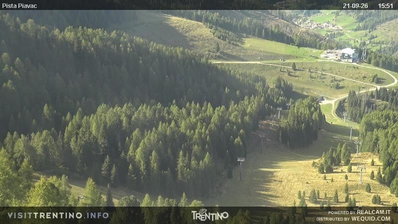 Archiv Foto Webcam Piste Piavac, Fassatal