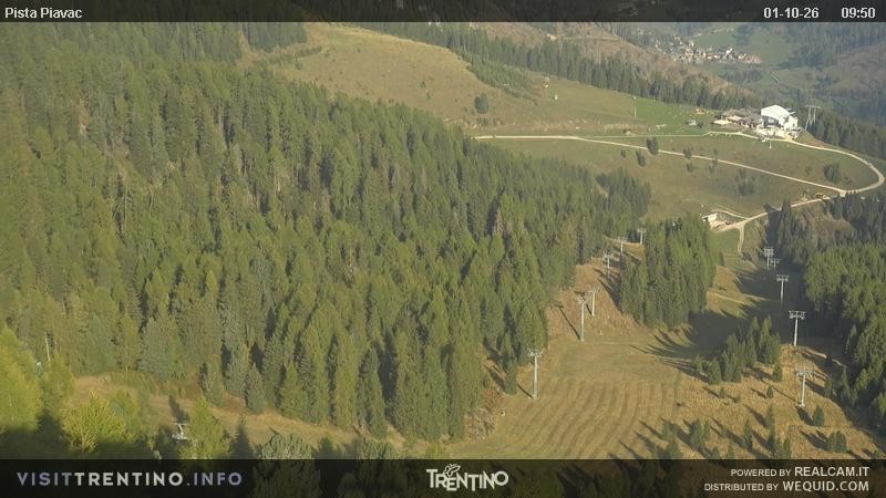 Archiv Foto Webcam Piste Piavac, Fassatal