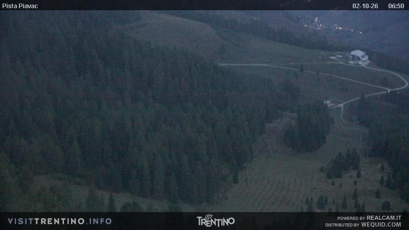 Archiv Foto Webcam Piste Piavac, Fassatal