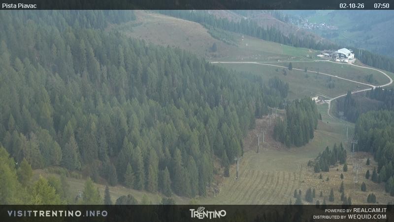 Archiv Foto Webcam Piste Piavac, Fassatal
