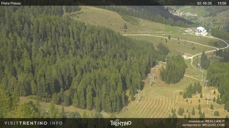 Archiv Foto Webcam Piste Piavac, Fassatal