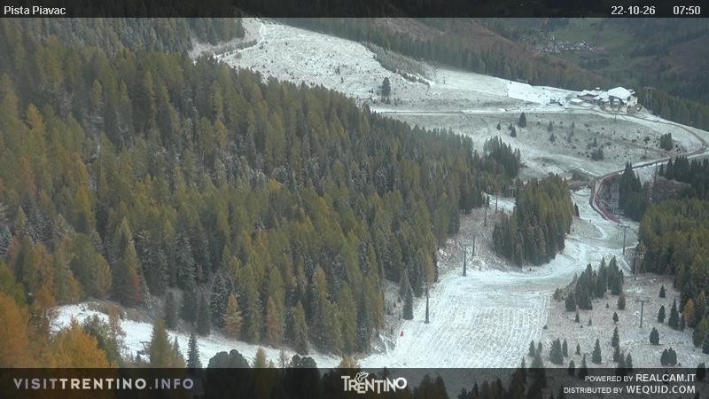 Archiv Foto Webcam Piste Piavac, Fassatal