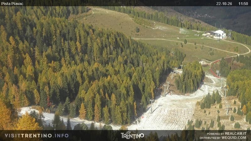 Archiv Foto Webcam Piste Piavac, Fassatal