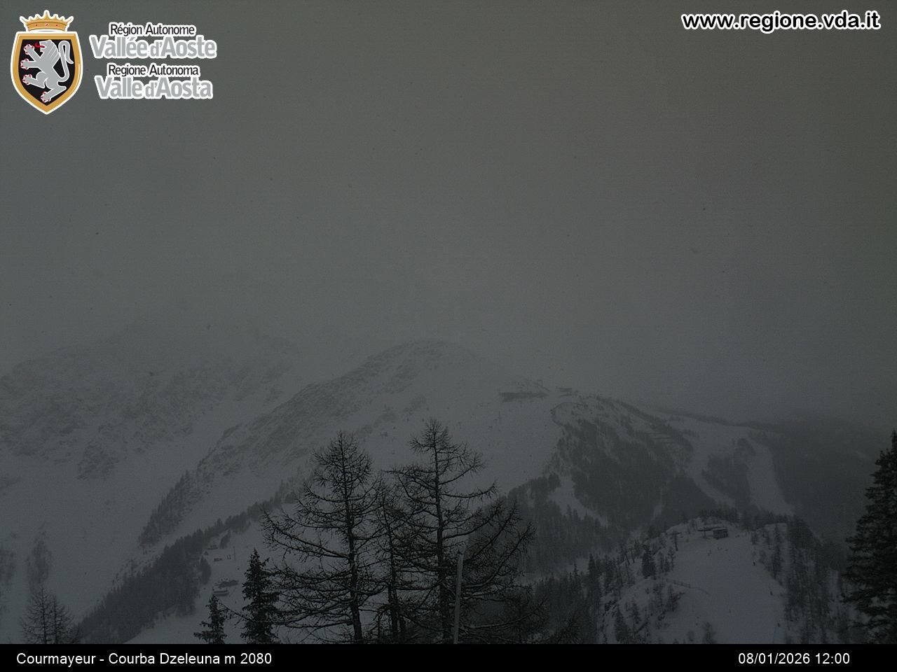 Archiv Foto Webcam Courmayeur im Aostatal