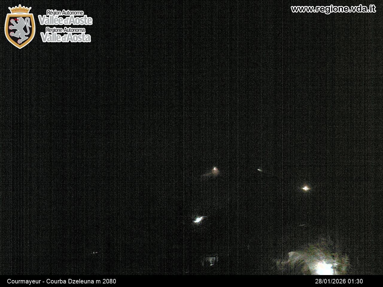 Archiv Foto Webcam Courmayeur im Aostatal