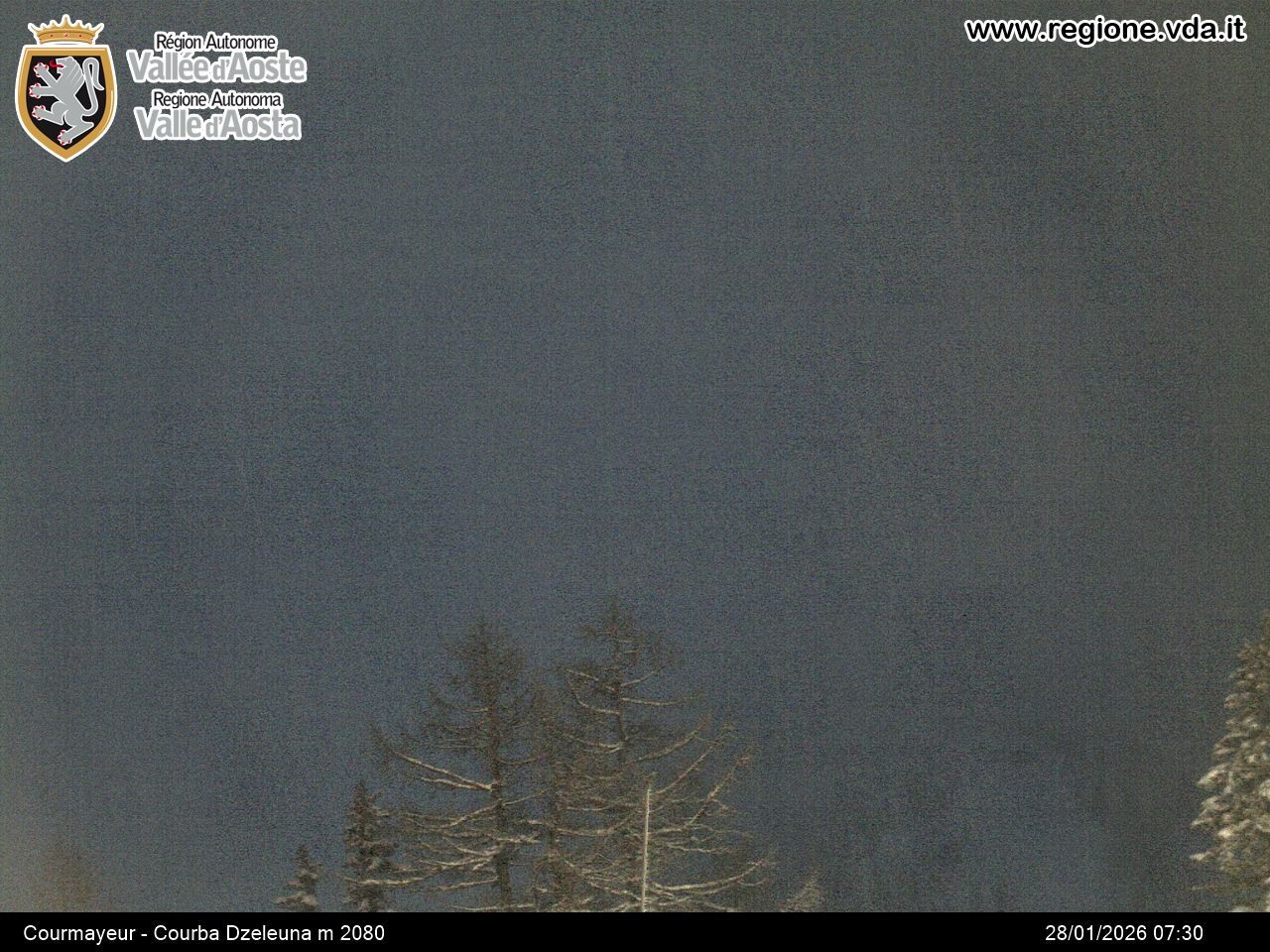 Archiv Foto Webcam Courmayeur im Aostatal