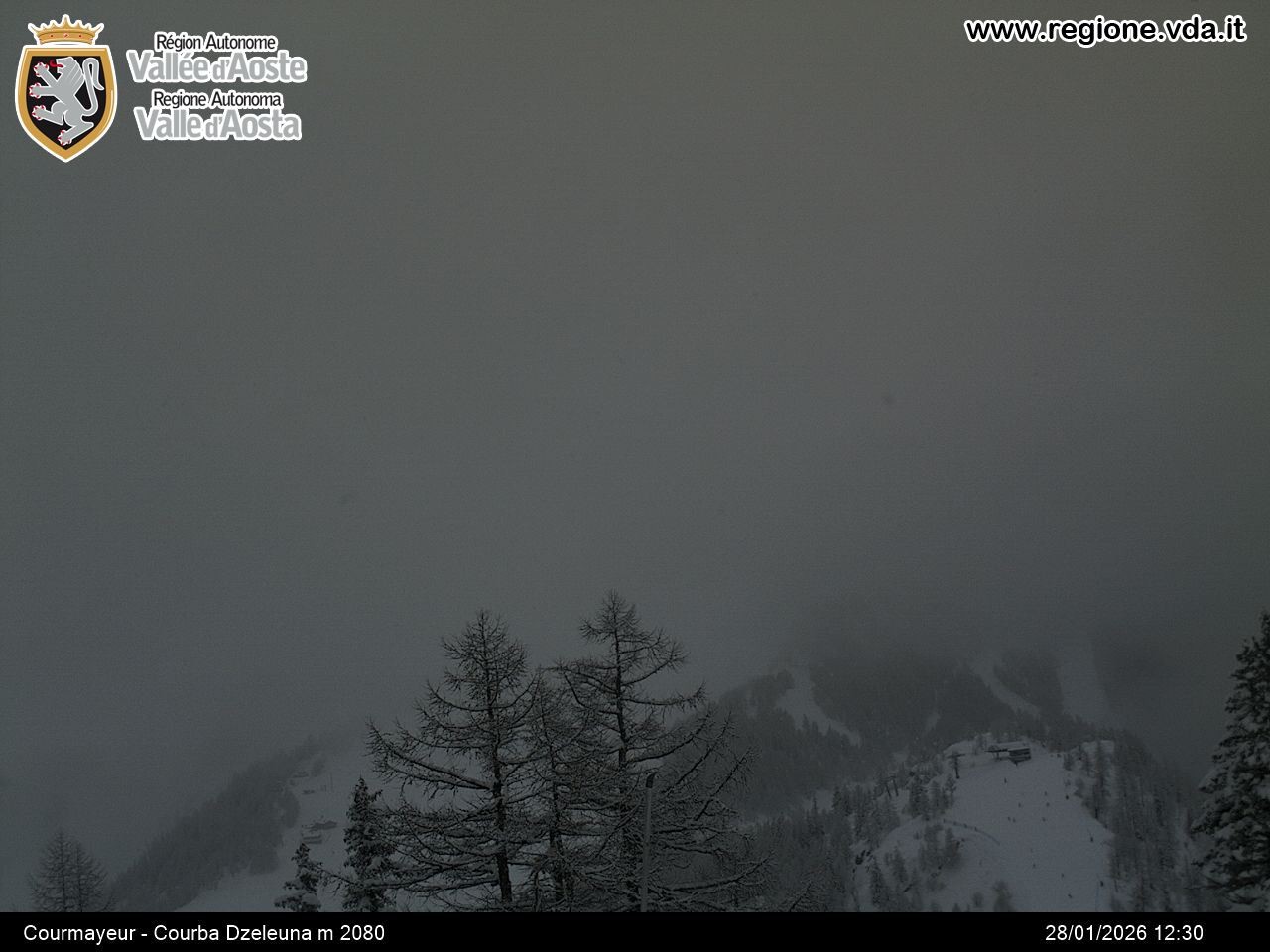 Archiv Foto Webcam Courmayeur im Aostatal