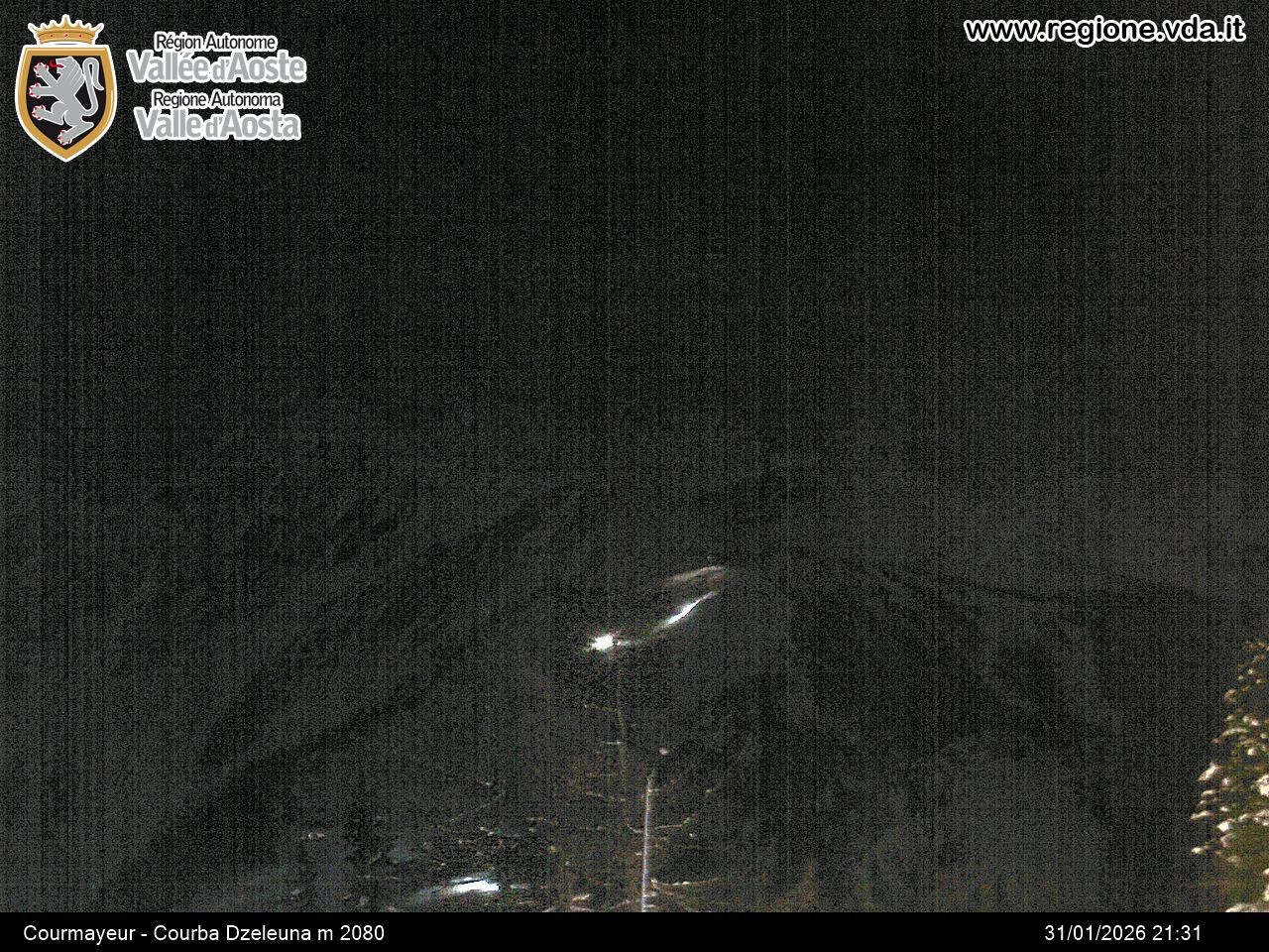 Archiv Foto Webcam Courmayeur im Aostatal