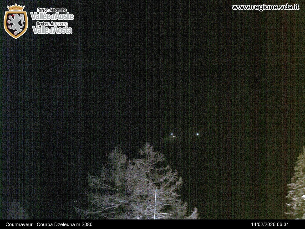Archiv Foto Webcam Courmayeur im Aostatal