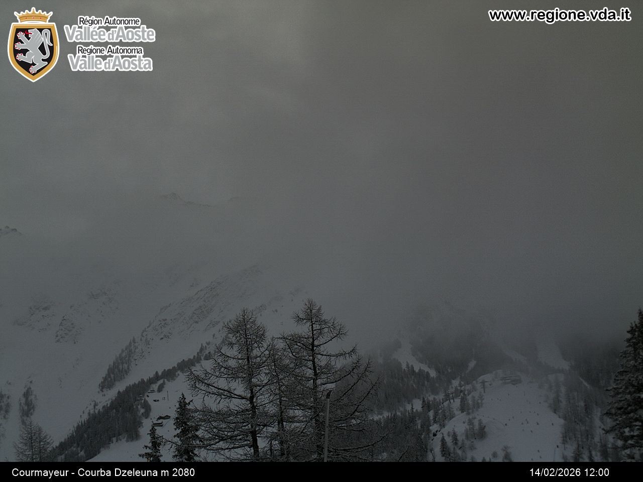 Archiv Foto Webcam Courmayeur im Aostatal