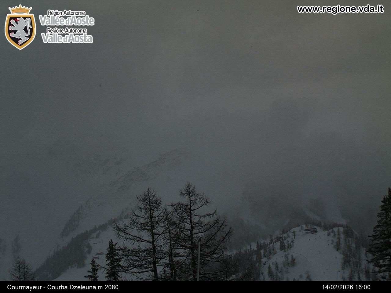 Archiv Foto Webcam Courmayeur im Aostatal