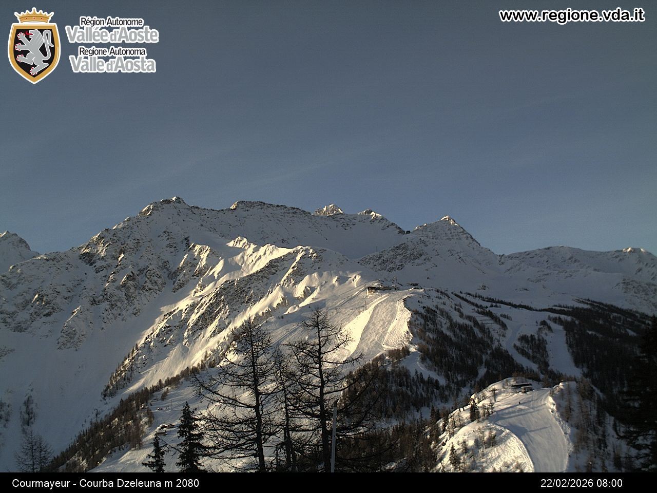 Archiv Foto Webcam Courmayeur im Aostatal