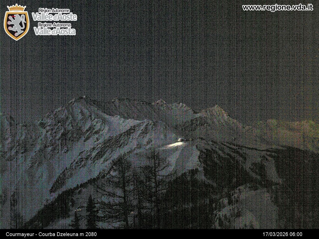 Archiv Foto Webcam Courmayeur im Aostatal