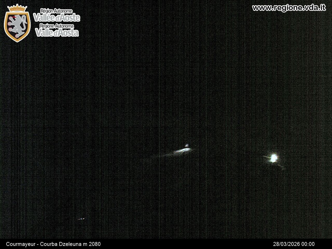 Archived image Webcam Courmayeur in the Aosta Valley