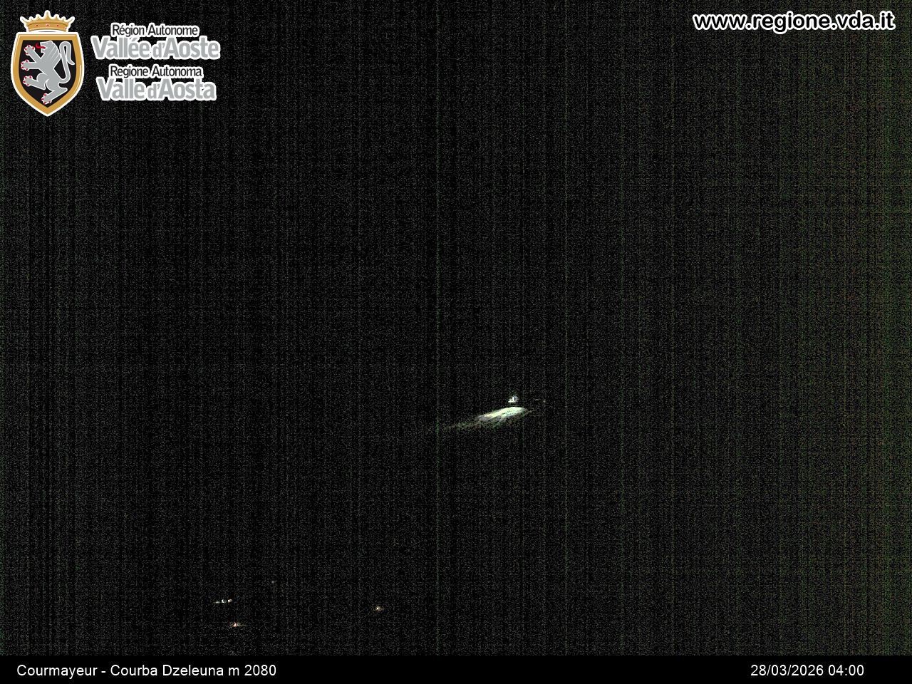 Archived image Webcam Courmayeur in the Aosta Valley