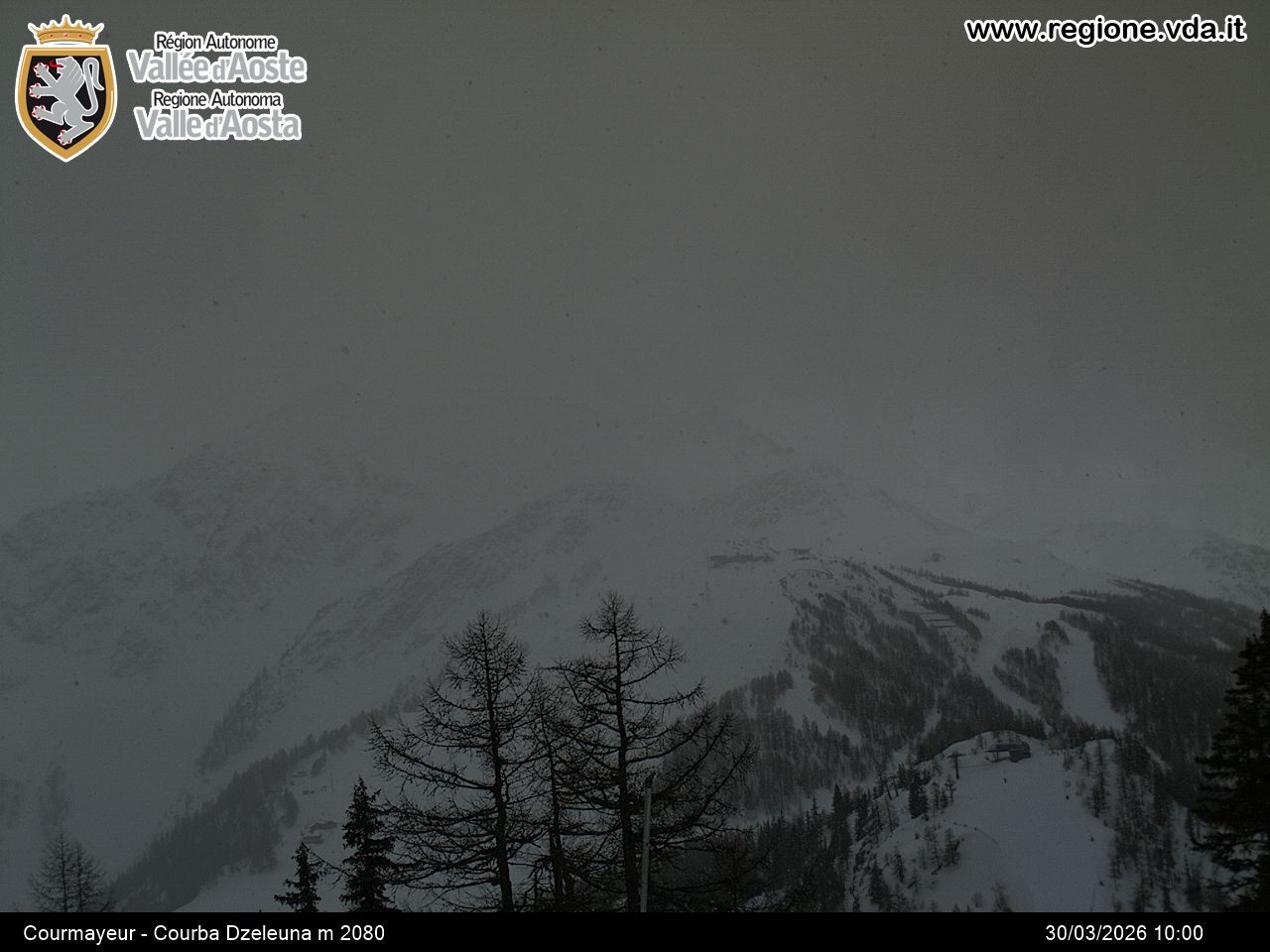 Archiv Foto Webcam Courmayeur im Aostatal