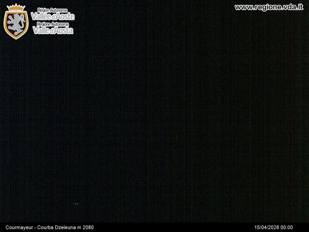 Archived image Webcam Courmayeur in the Aosta Valley