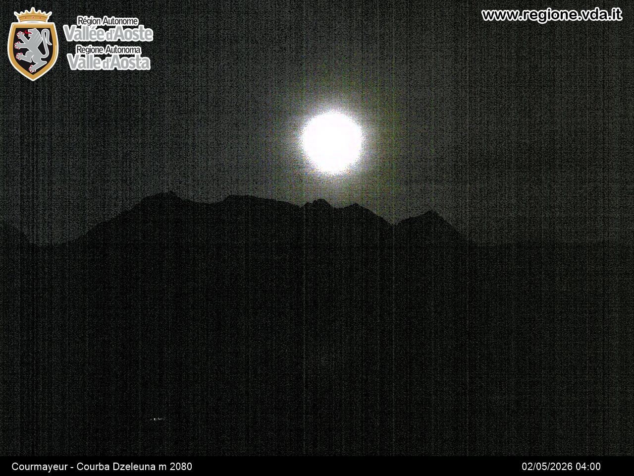 Archiv Foto Webcam Courmayeur im Aostatal