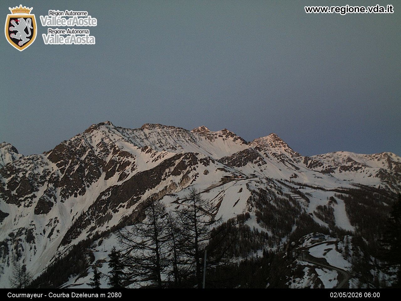 Archiv Foto Webcam Courmayeur im Aostatal