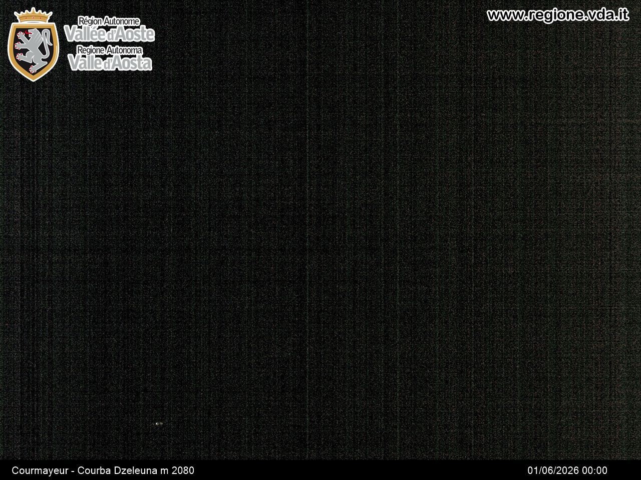Archived image Webcam Courmayeur in the Aosta Valley