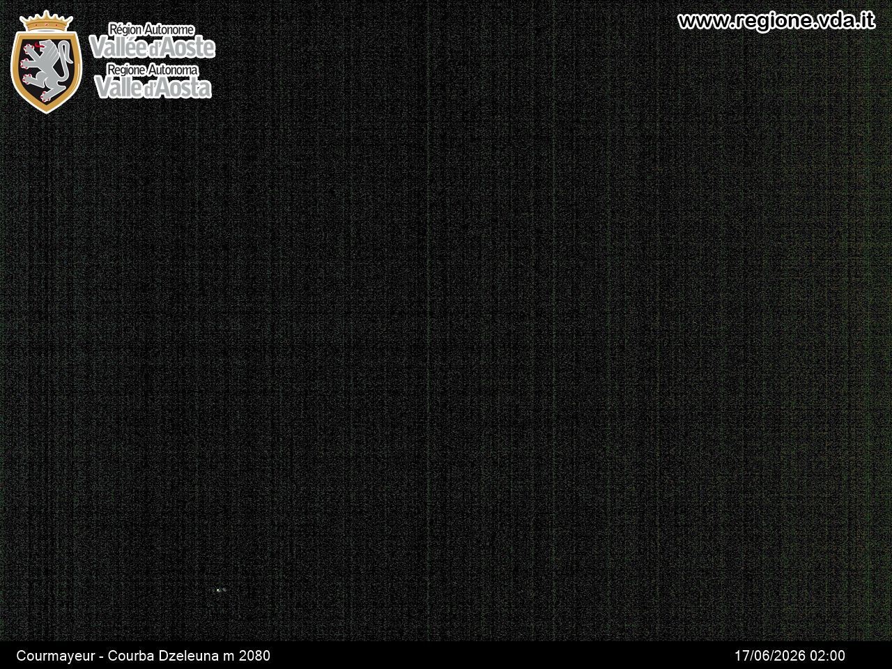 Archived image Webcam Courmayeur in the Aosta Valley