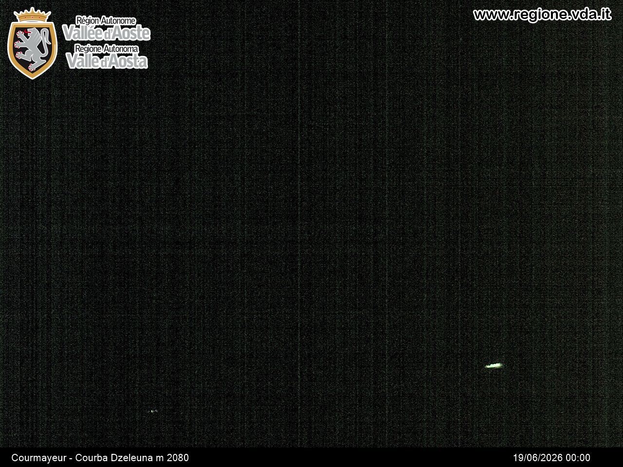 Archiv Foto Webcam Courmayeur im Aostatal