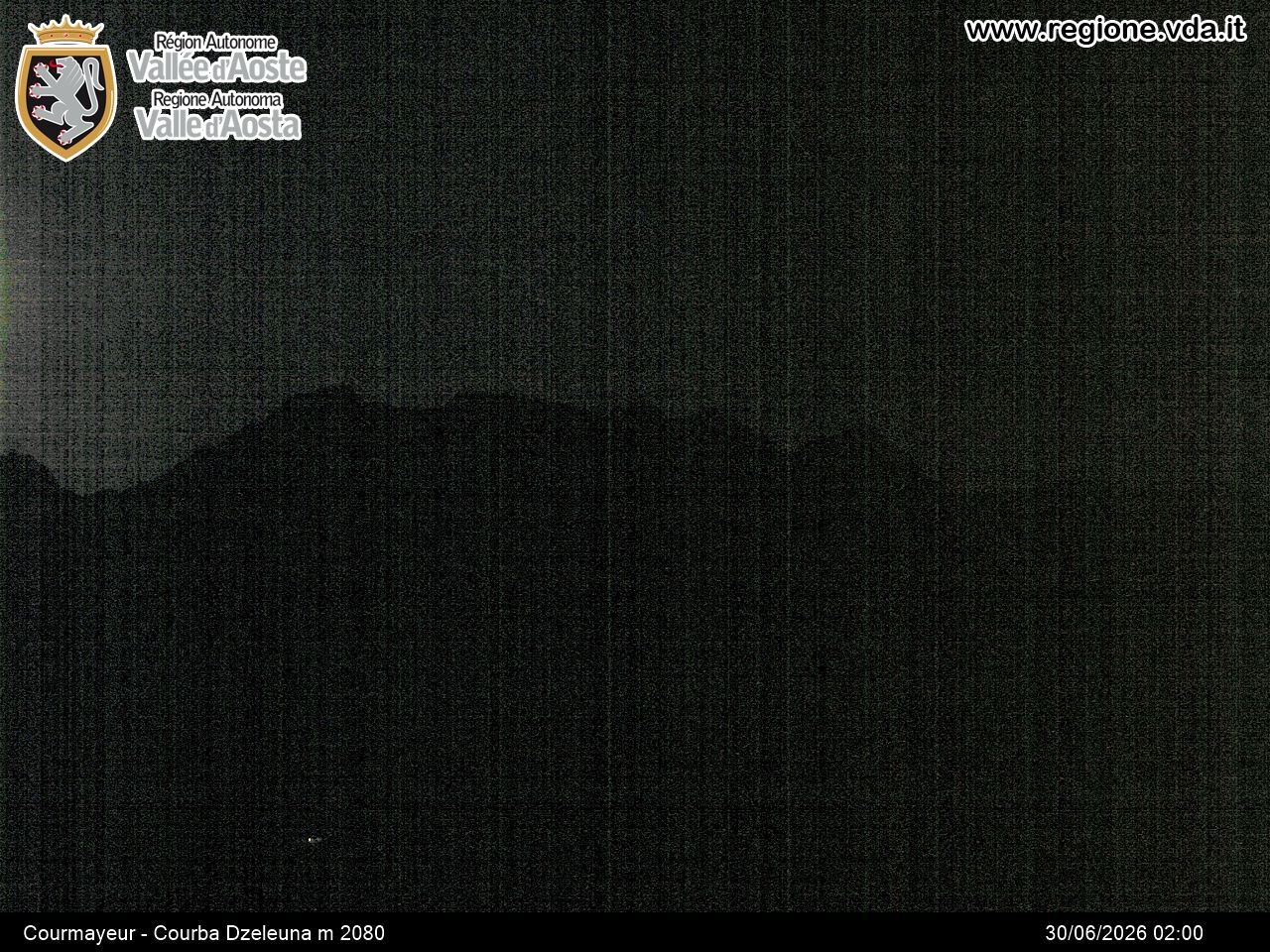 Archiv Foto Webcam Courmayeur im Aostatal