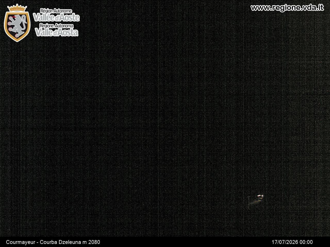 Archived image Webcam Courmayeur in the Aosta Valley