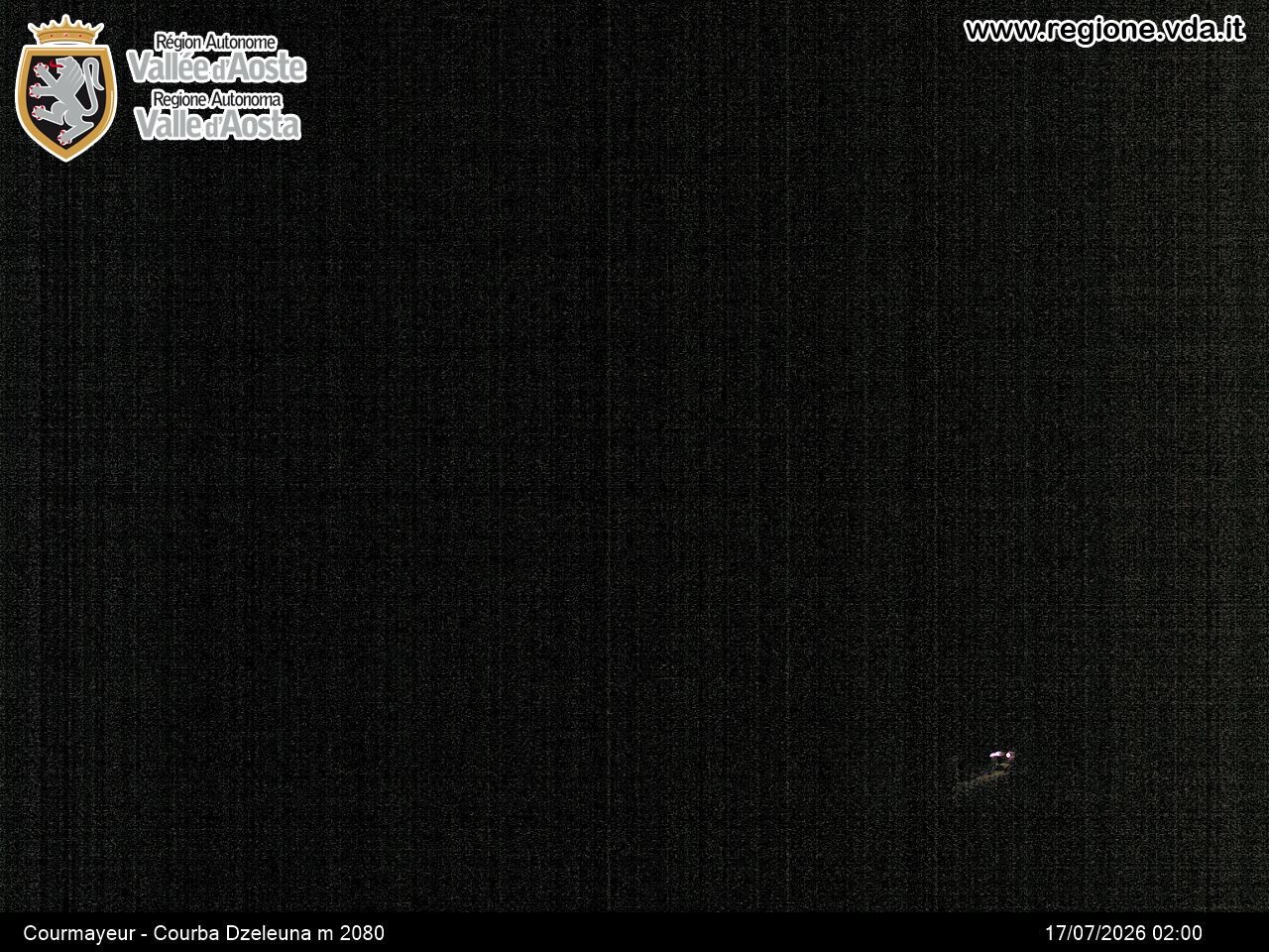 Archived image Webcam Courmayeur in the Aosta Valley