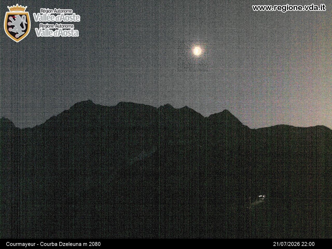 Archiv Foto Webcam Courmayeur im Aostatal