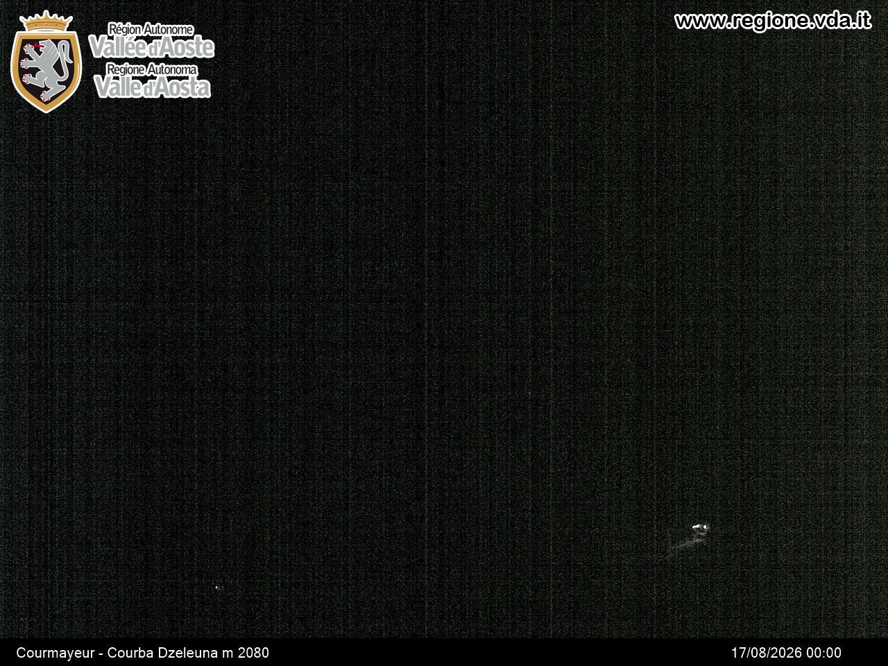 Archived image Webcam Courmayeur in the Aosta Valley