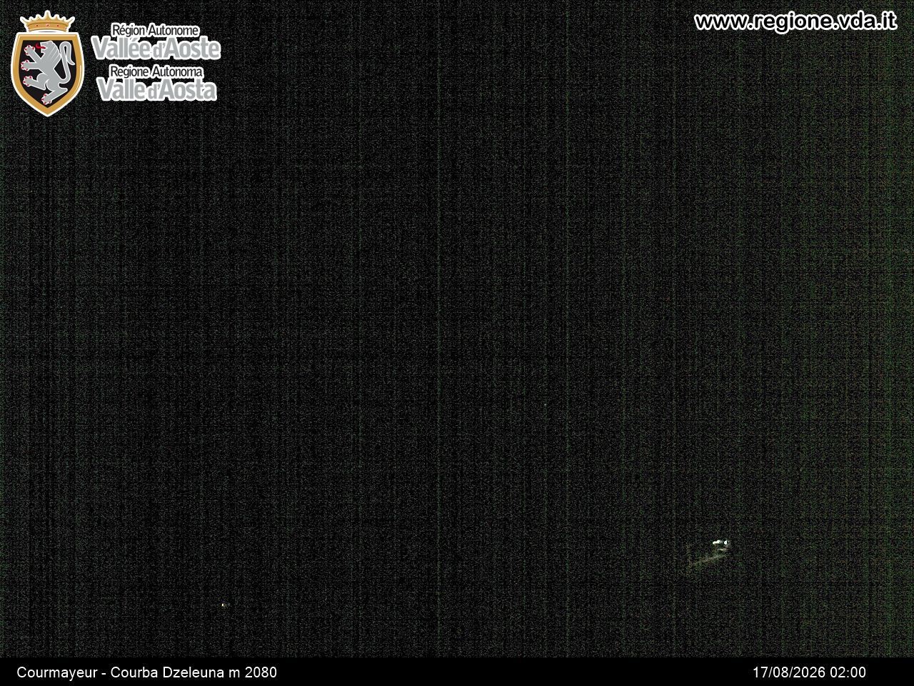 Archived image Webcam Courmayeur in the Aosta Valley