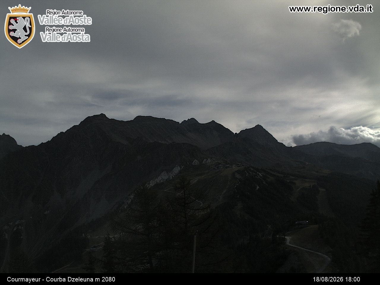 Archiv Foto Webcam Courmayeur im Aostatal