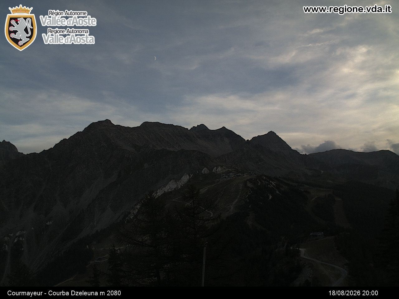 Archiv Foto Webcam Courmayeur im Aostatal