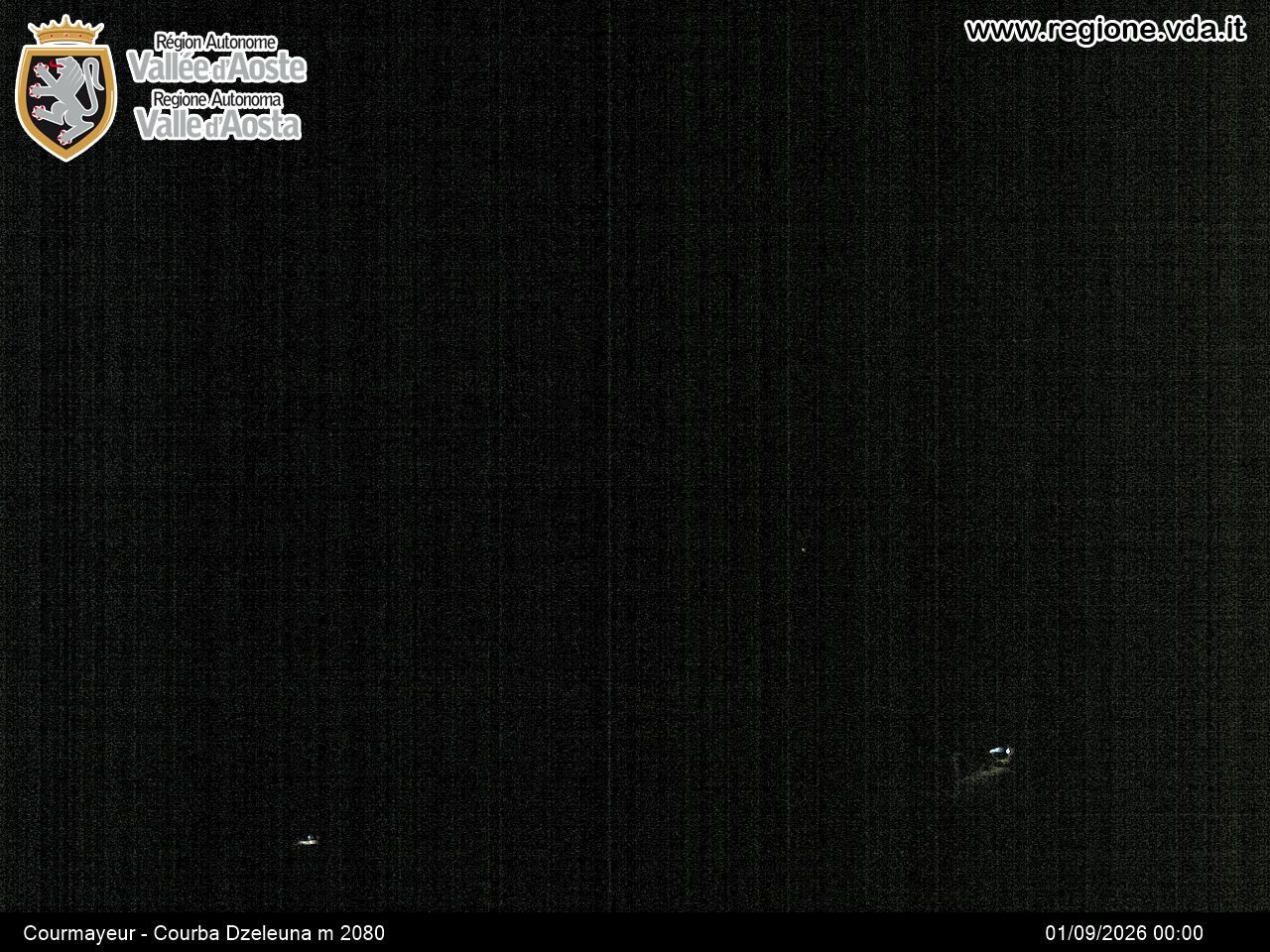 Archived image Webcam Courmayeur in the Aosta Valley